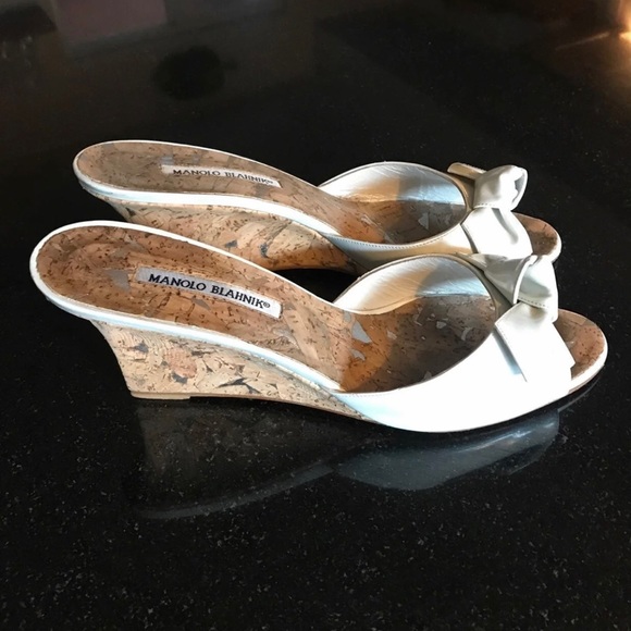 Manolo Blahnik Sandal Wedges - Picture 3 of 3